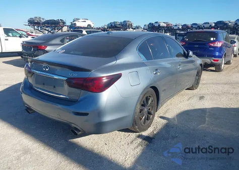 2014 Infiniti Q50 Base z USA, uszkodzony, nr VIN JN1BV7AP0EM679561
